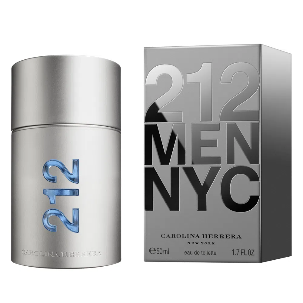 212 Men Nyc Carolina Herrera - Perfume Masculino - Eau de Toilette - 50ml