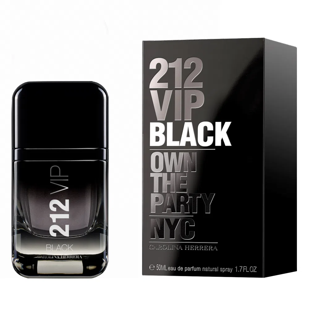 212 Vip Black - Perfume Masculino - 50ml - Eau de Parfum - Carolina Herrera